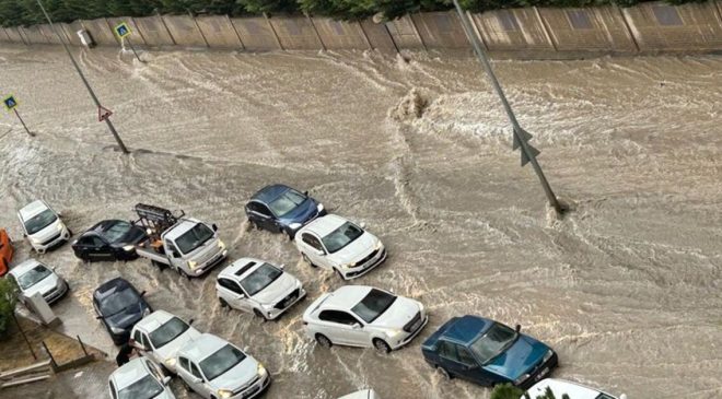 Ankara’da sağanak ve fırtına