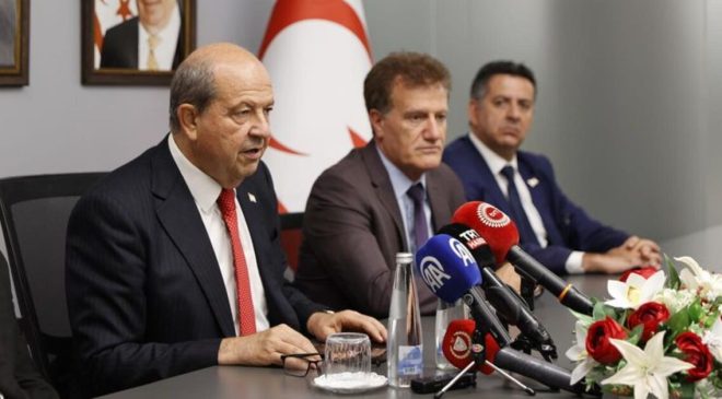 KKTC Cumhurbaşkanı Tatar’dan ‘egemen eşitlik’ vurgusu