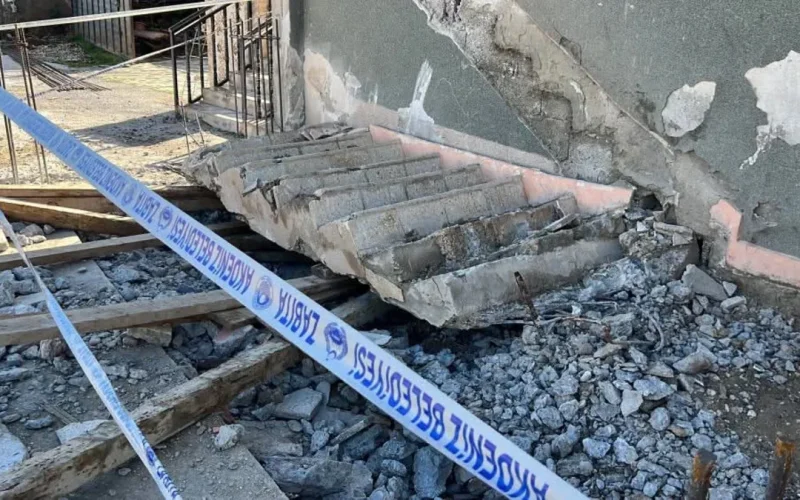 Hatay depreminde eşini ve 2 kızını kaybetmişti! Çalışırken merdiven çökmesi üzerine yaşamını yitirdi