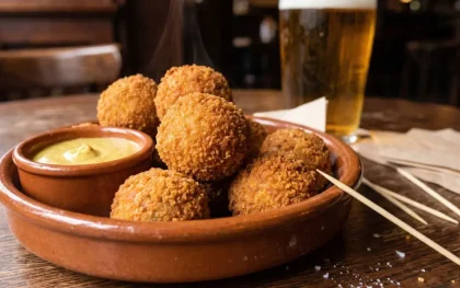 Hollanda usulü çıtır et topları: Bitterballen tarifi