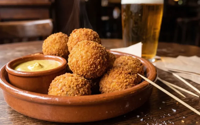 Hollanda usulü çıtır et topları: Bitterballen tarifi
